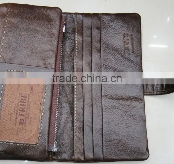Fashion Man Hot Popular Real Leather Travel Wallet photo-5