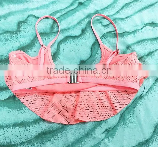 Hot Sale Swimsuit High Quality Crochet Fabric Girls Glamour Sexy Bikini photo-3