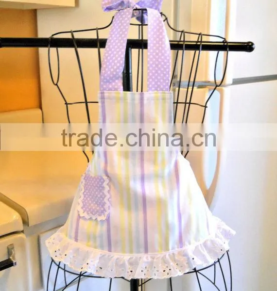100% Cotton Baby Clothes Factory Direct Wholesale Baby Girls Polka Dot Aprons Lovely Bib for Kids photo-6
