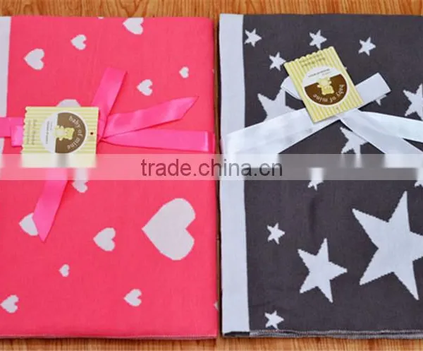 Floral Warm Fashion Wool Baby Blanket Wholesale photo-5