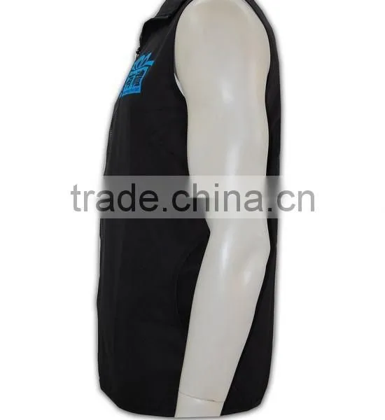 Chinese Manufatory High Quality New Design Perfect Vest Jacket photo-3