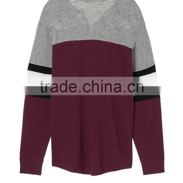 Dongguan Womens Long Sleeve Pullover Sweatshirts Without Hood photo-5