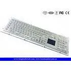 Customizable Industrial Keyboard With Touchpad Stainless Steel With High Vandal-Proof
