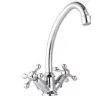 Double Handle Basin Faucet (YYL-21501-B)