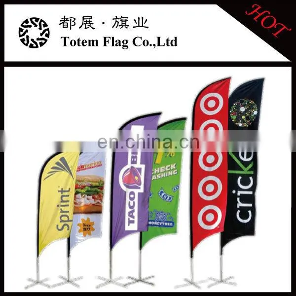 Can be OEM Custom 2.5m 3.5m 4.5m 5.5m Outdoor Full Color Heavy Duty Flying Banner Beach Flag photo-6