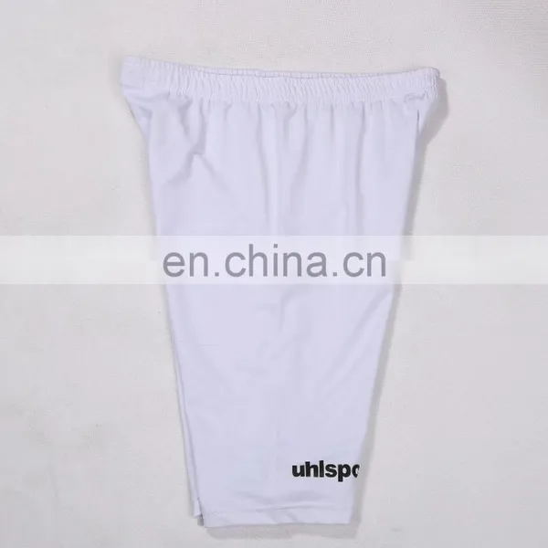 White Custom Soccer Compression Short photo-4