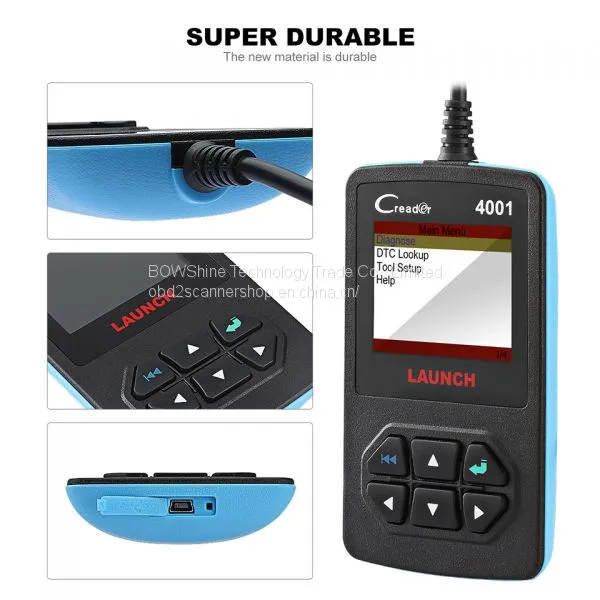 Launch CReader CR4001 DIY OBD2 Code Reader Car Diagnostic Tool Launch CReader 4001 photo-3