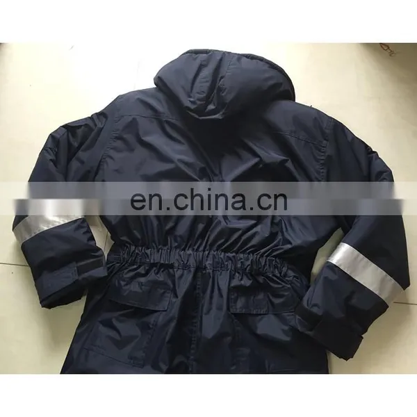 High Quality FR Cold Resistant Freezer Winter Coverall With Reflector photo-6