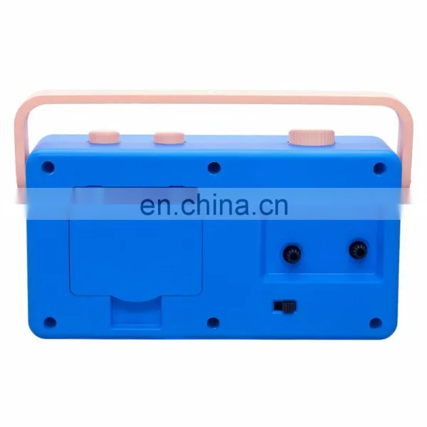 China Retro Portable Mini FM Radio Clock photo-5