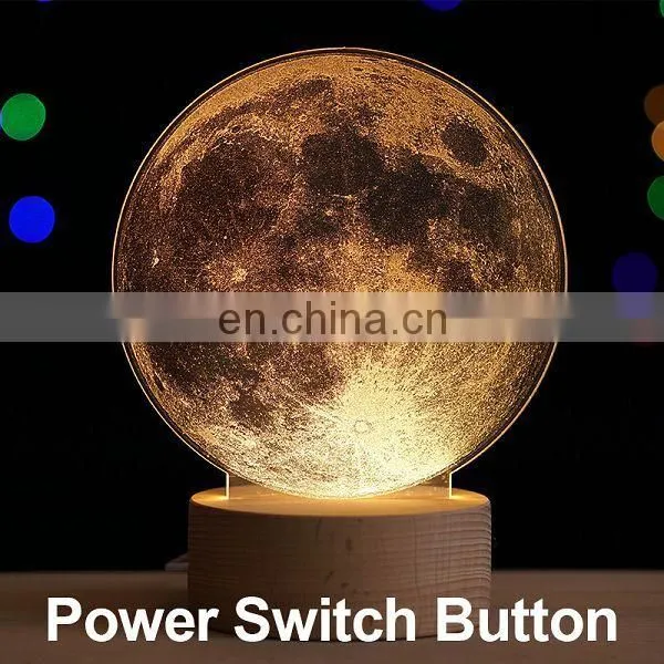 Hot Selling Creative Scandinavian Festival Daily or Christmas Moon Light Galaxy Little Prince Little Night Lamp Desk Lig photo-2