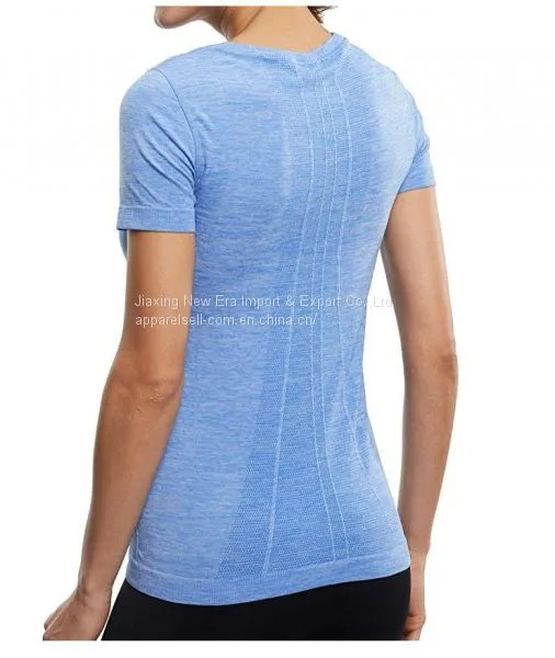 Women's Short Sleeve Sport Tee Moisture Wicking Athletic Shirt