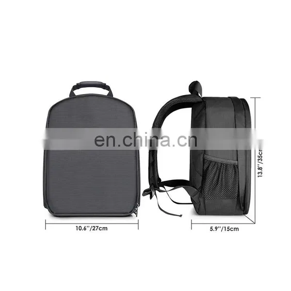 Camera Bag Waterproof Shockproof Partition Backpack for Slr Dslr photo-2