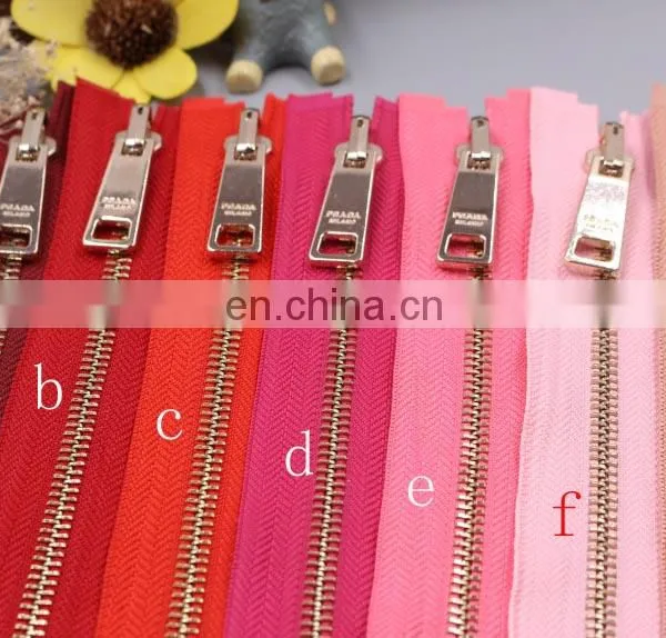 Hot Sale Teeth Open-end Colorful Metal Zippers Custom Fashion Zipper for Clothes Accessories photo-2