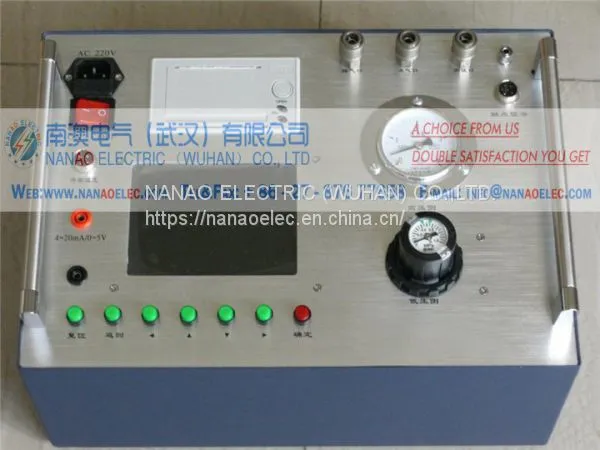 NANAO ELECTRIC Manufacture NAMD Series SF6 Density Relay Calibrator photo-3