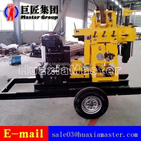 XYX-130 Wheel Hydraulic Core Drilling Machine Wheel Core Drilling Rig photo-5