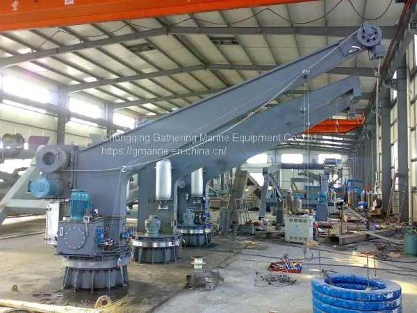 14KN Single Arm Slewing Type Davit