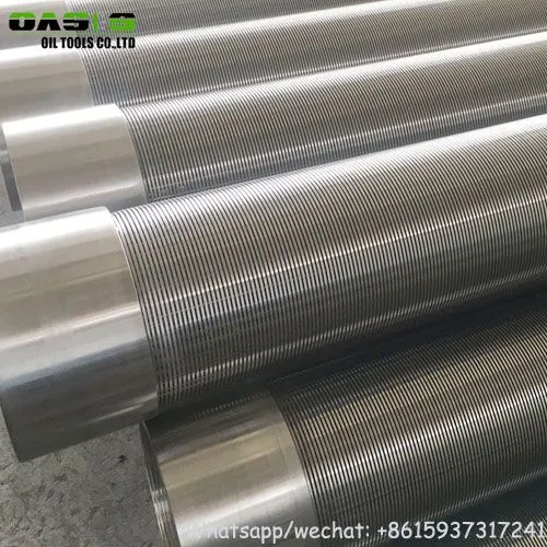 Welded Stainless Steel Wedge Wire Screen Pipe photo-3