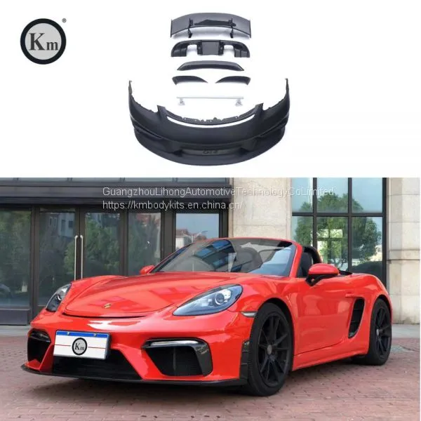 Км для Porsche 2017 года и более поздних моделей 718 Cayman и Boxster GT4