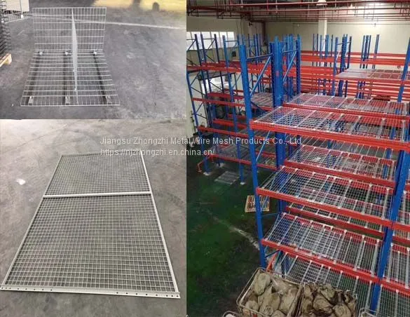 Steel Partition Rack Wire Decking Wholesale Mesh Deck Factory Wire Decking Products Steel Pallet Racking Exporter photo-4