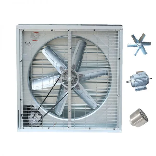 Industrial High Volume Greenhouse Factory Warehouse Ventilation Shutter Exhaust Fan photo-3
