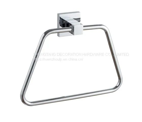 Zinc Alloy Bathroom Hardware Wall Mounted Towel Rings