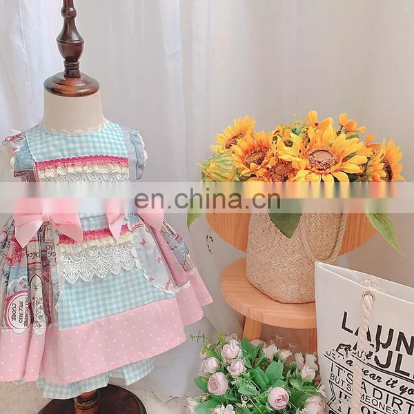 Baby Girl Dress Cute Princess Dresses Children Summer Spanish Clothing Newborn Cotton Gowns Dress photo-3
