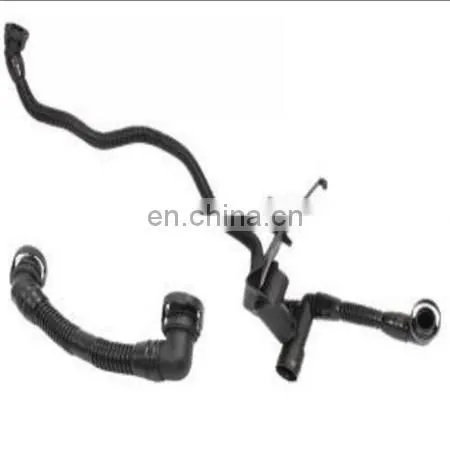 For Audi A4 S4 A6 S6 A8 S8 & Quattro 3.0L V6 Engine Crankcase Breather Hose Tube Pipe & PCV Vent Valve # 06C103217H & 06C103245 photo-2