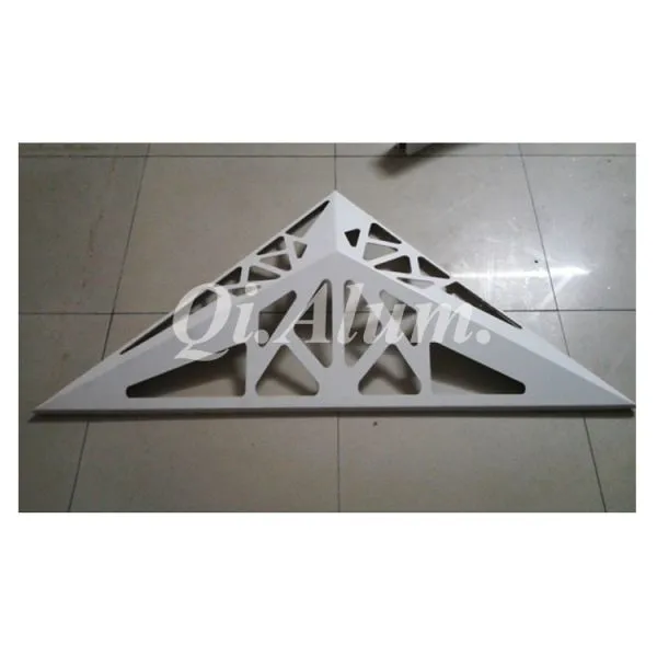 3MM Thick Laser Cutting Aluminum Perforated Screen Metal Panels Custom Facade Decoration photo-3