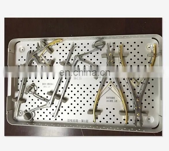 Basic Orthopedic Instrument,lumbar Spine Fixation,Anterior Cervical Plate Instrument Set photo-2