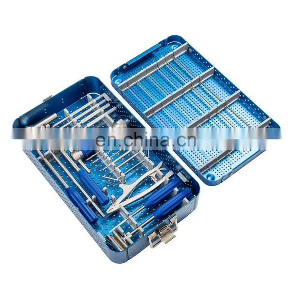 High Quality Orthopedic Surgical Instruments DHS&DCS Plate Instrument Set photo-7
