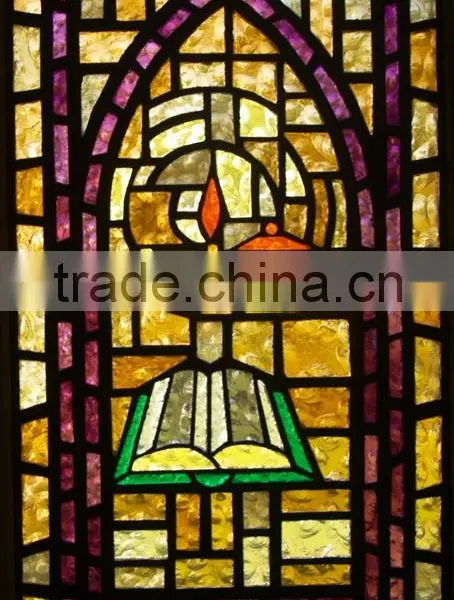 Stained Glass Religious Sysblom Church Window// MADE IN CHINA photo-4