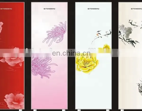 Color Glittering Glass Refrigerator Door photo-4
