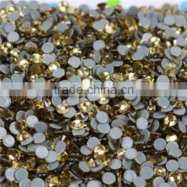 Top Quality Rose Round Shape Flatback Hotfix Rhinestone for Sale photo-5