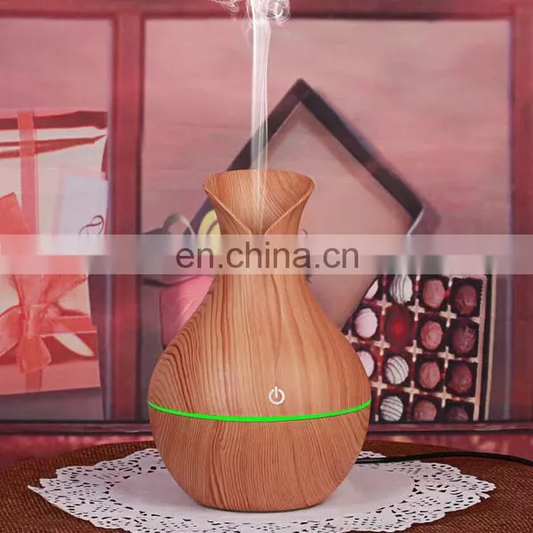 Fashion Vase Shape 130ml 40ml/hours Spray Volume Automatic Turn-off Air Diffuser Humidifier