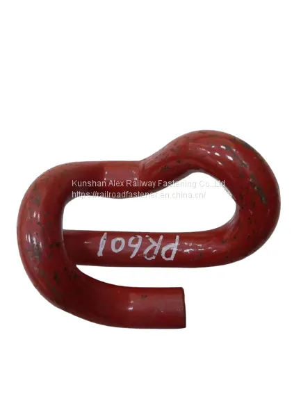 Railway Elastic Clip PR601A Used With Concrete Sleeper to Fasten Rails on Both Sides
