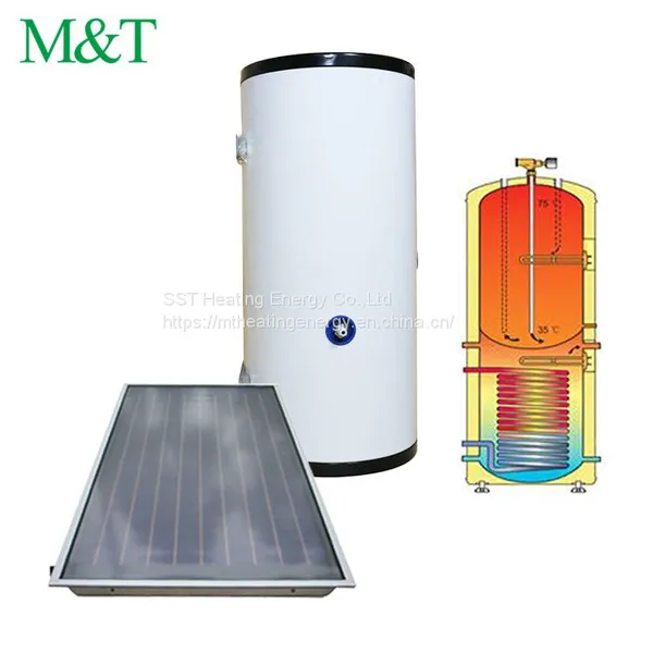 Flat-Plate 200ltr Commercial Concentrated Diy Solar Power Water Heater Kit Italy photo-2