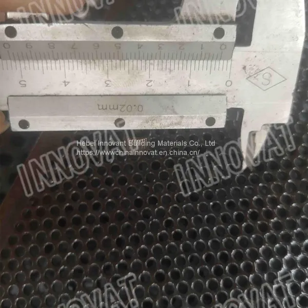 Automatic Punching Perforated Metal Steel Panel Sheet for Speaker Grille photo-2