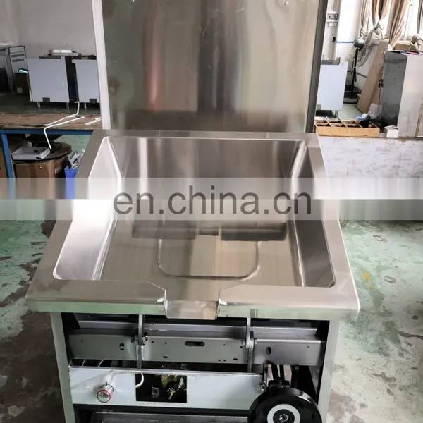 Free Standing Stainless Steel Industrial Gas Tilting Braising Pan With Capacity 80L photo-3