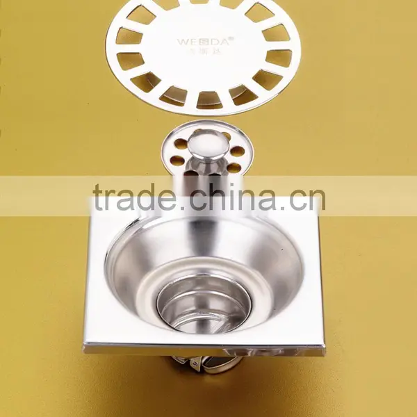 Wesda Self-proclaimed High-grade Stainless Floor Drain Grate Channel Drain A16 Quality Choice photo-4