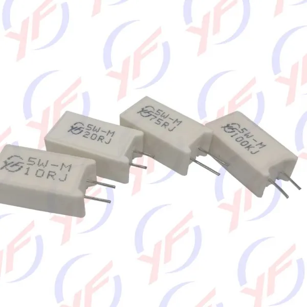 Cement Container 5Watts Vertical Style Fixed Power Resistor photo-2