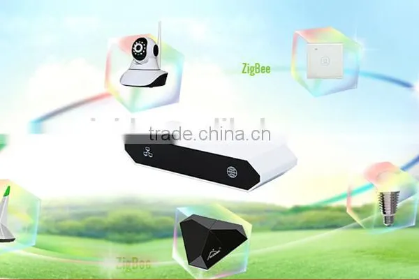 Automatically Builb Zigbee Network Smart Home Automation System with Mini Gateway Control Center for Local and Remote Management