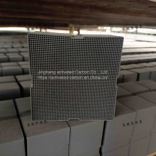 Honeycomb Activated Carbon for Removal of Tar Sticky Impurities Waste Gas photo-4