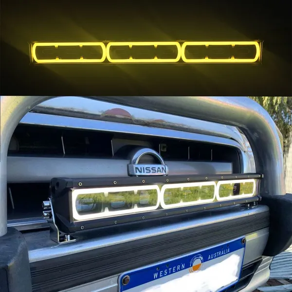 Super Bright 28 Inch 180W Off Road 6D Driving Beam Led Light Bar With Red Green Blue Amber White Daytime Running Light Optional photo-2