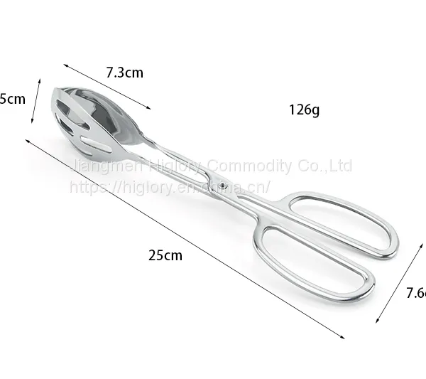 Buffet Tongs Stainless Steel Buffet Party Catering Food Serving Tongs Salad Tongs photo-5