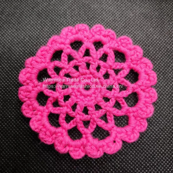 Handcraft Garment Accessories Handmade Cotton Appliques photo-3