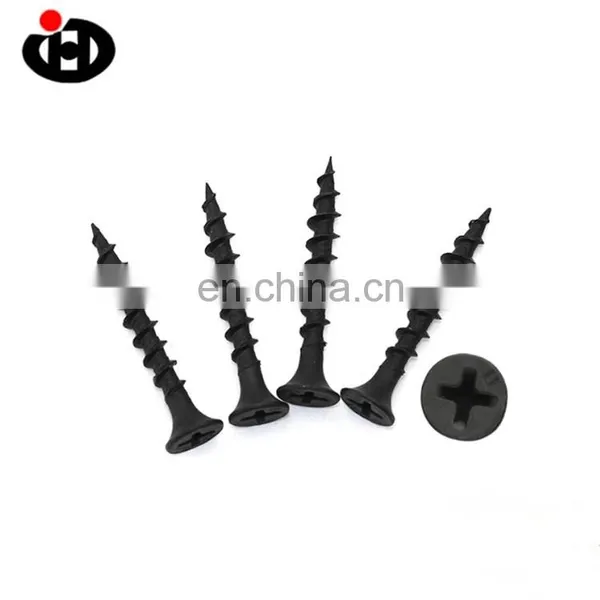 High Strength JINGHONG Self Tapping Black Drywall Wood Screw photo-3