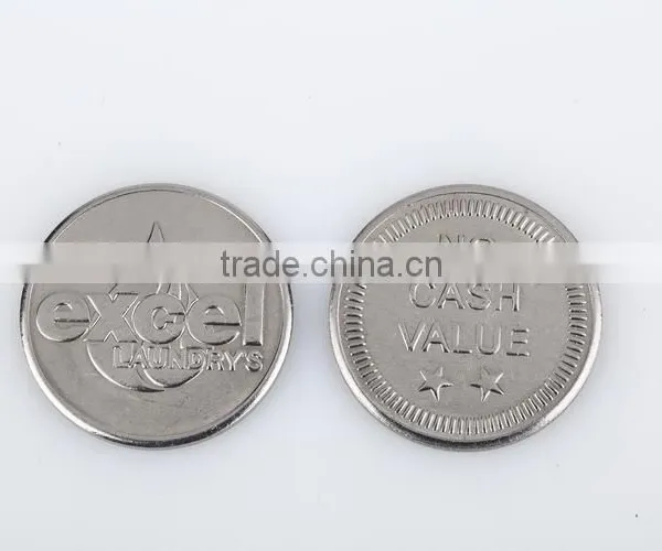 Professional Manufacturer Nice Looking Euro Shopping Trolley Coin Token
