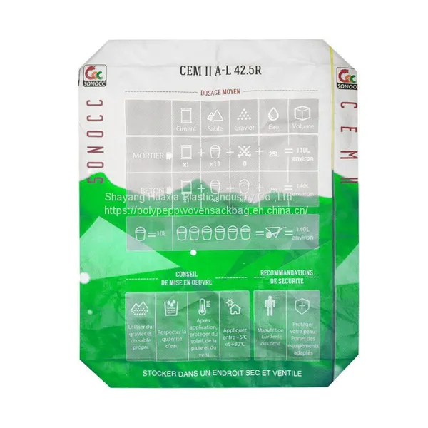 Eco-Friendly 20kg 25kg Kraft Paper Packaging Bags Printed Multiwall Paper Sacks For Particle Granule photo-5
