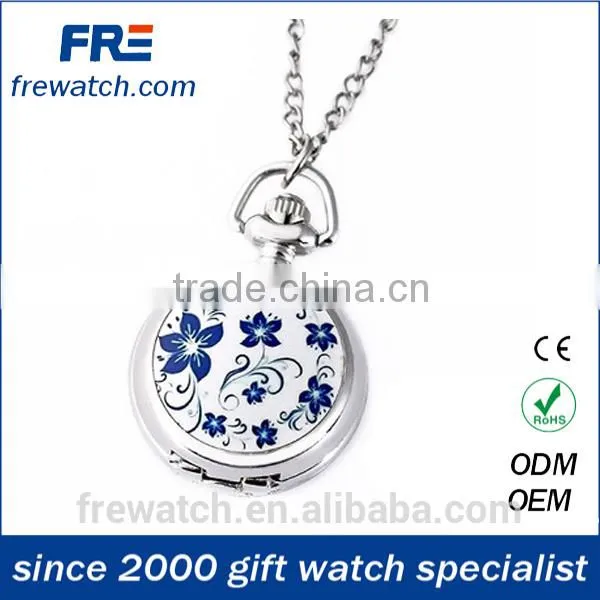 Cute Neck Hanging Pendant Watch for Girls Quartz Girls Pocket Watch photo-5