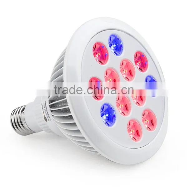 12W LED Grow Light Bulb, Indoor Plant House Plants E27 Led Grow Lights 12W photo-4